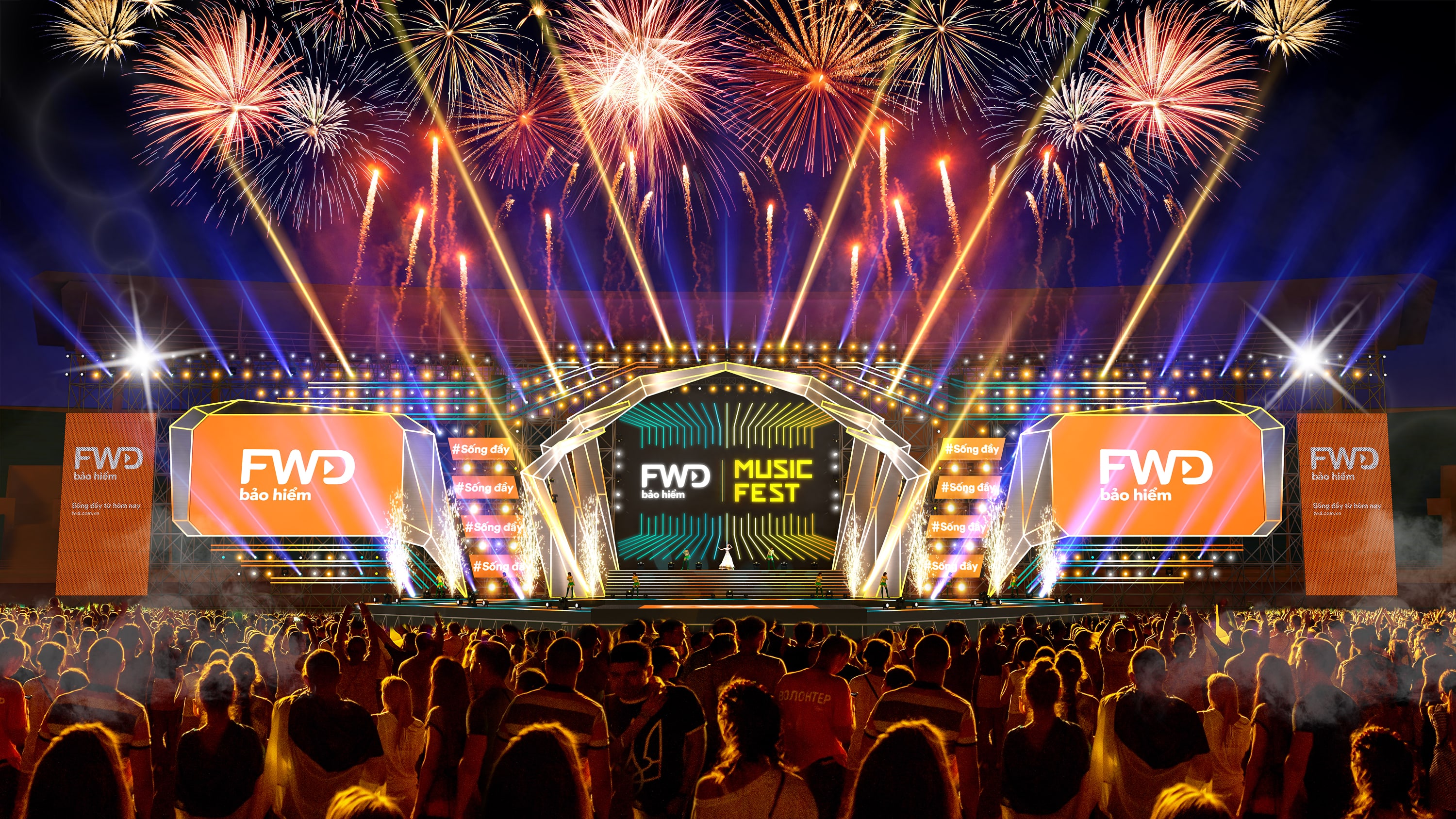 FWD Music Fest trở lại bùng nổ với quy mô hoành tráng tại thủ đô Hà Nội